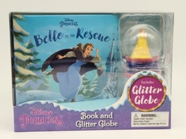 Disney Princess Belle to the Rescue Book and Glitter Snow Globe - $13.78