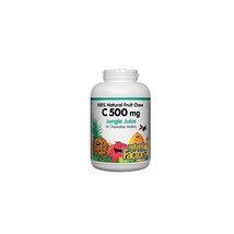 Natural Factors Vitamin C 500mg, 100% Natural Fruit Chew, J/Juice,90 Chew Wafers - $14.79