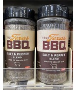 Heb salt and pepper blend 10 oz. true texas bbq seasoning. lot of 2 - $34.62
