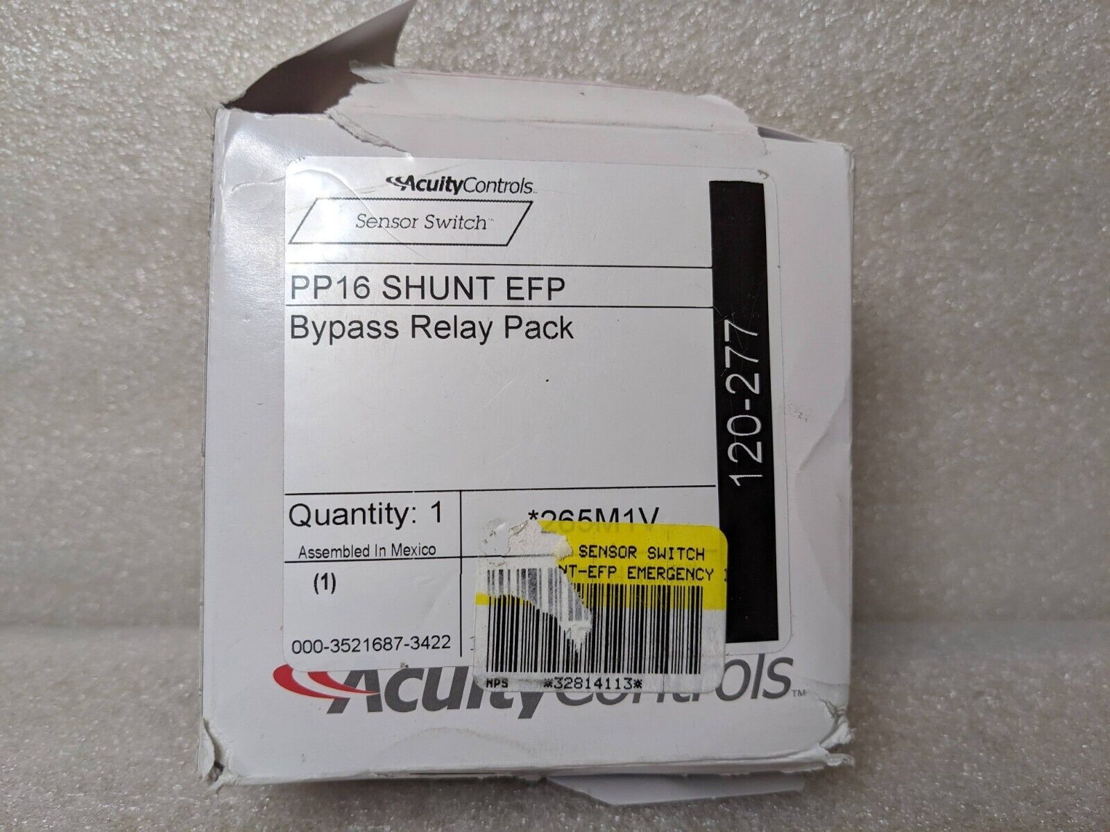 NEW Acuity PP16 SHUNT EFP Bypass Relay Pack Sensor switch Other