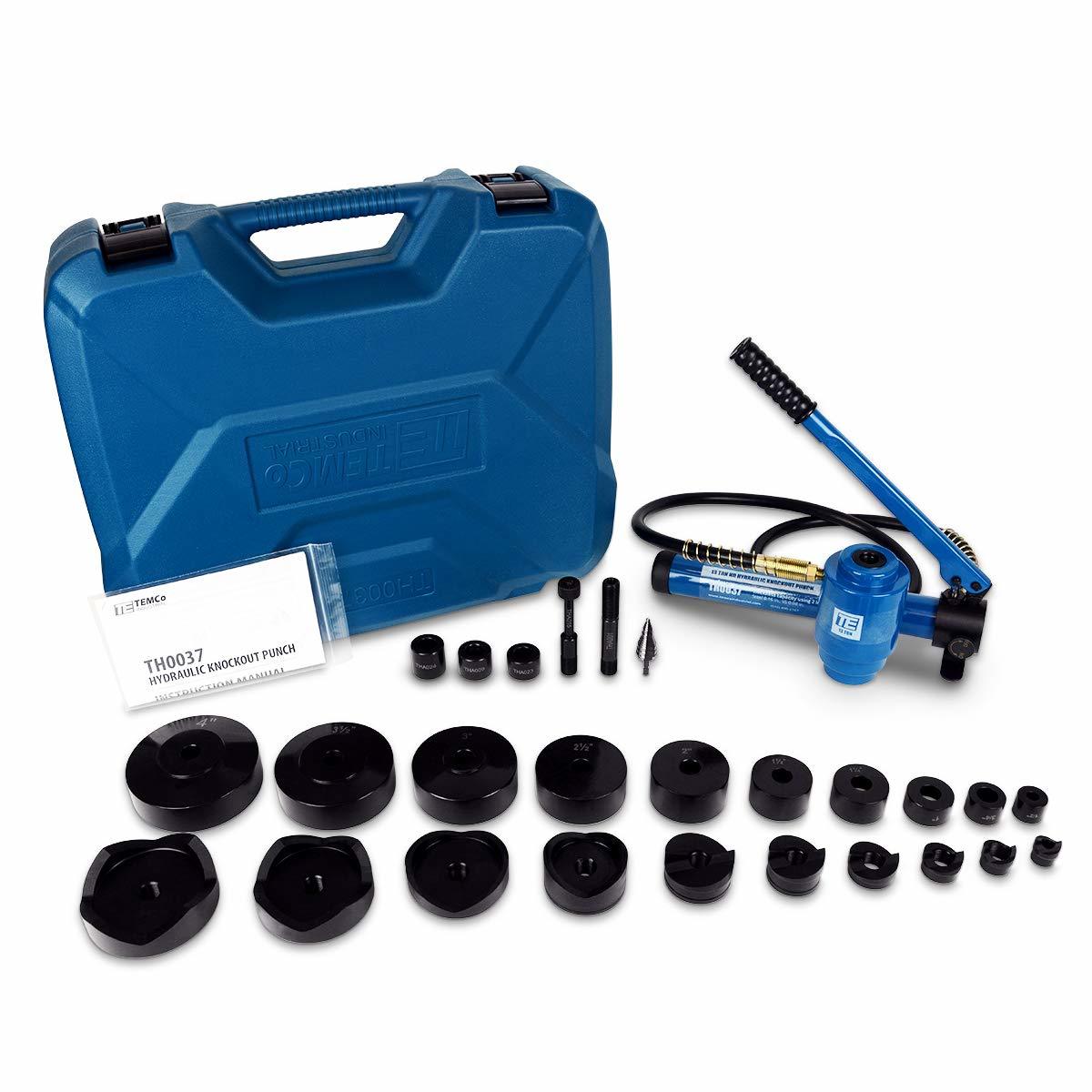 4" Hydraulic Knockout Punch Electrical Conduit Hole Cutter Set Ko Tool Kit With - $480.92