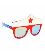 WONDER WOMAN DC COMICS Girls 100%UV Shatter Resistant Costume Sunglasses... - $9.99