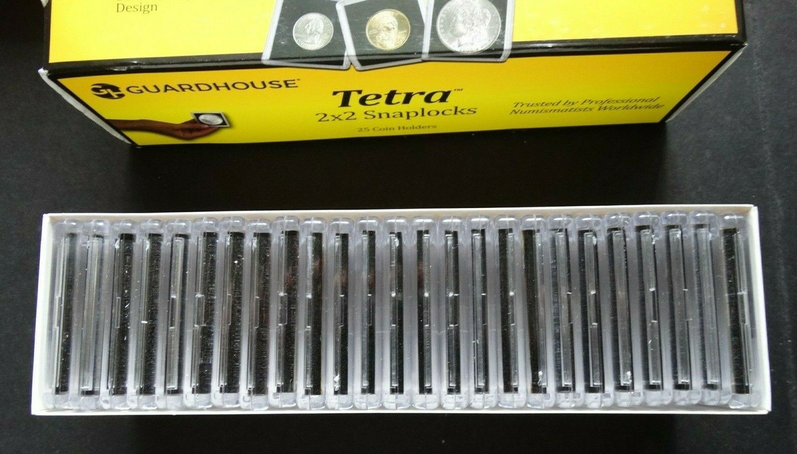 50 Guardhouse 2x2 Tetra Plastic Snaplocks Penny Cent Coin Storage