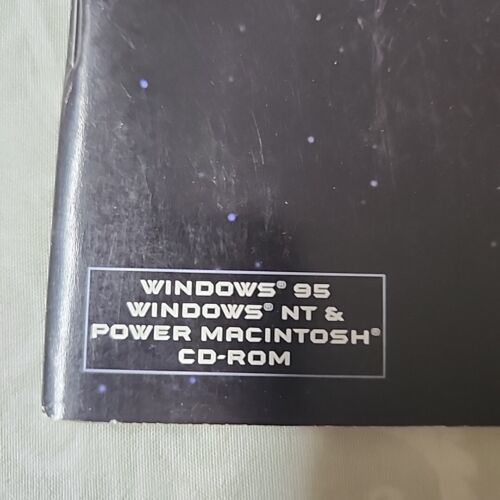 StarCraft Game Manual 1998 Blizzard Entertainment Windows 95 NT Power