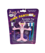 VINTAGE 1994 PINK PANTHER CHILDRENS BENDABLE TOY TOOTHBRUSH NEW IN PACKA... - $45.82