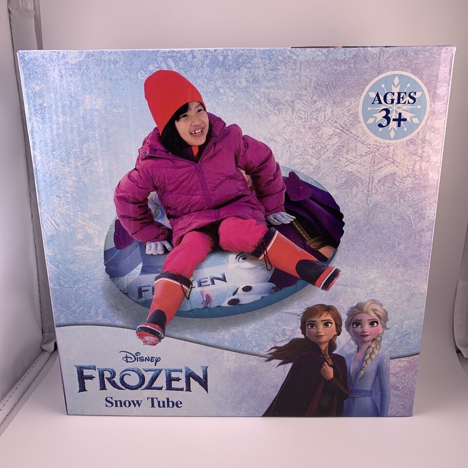 Disney Frozen Snow Tube 33" Dia Blue 264 Lb Weight Limit PVC Ages 3