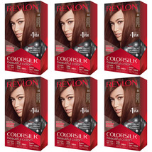 6-Revlon Colorsilk Beautiful Color Permanent Hair Color with 3D Gel Technology & - $44.99