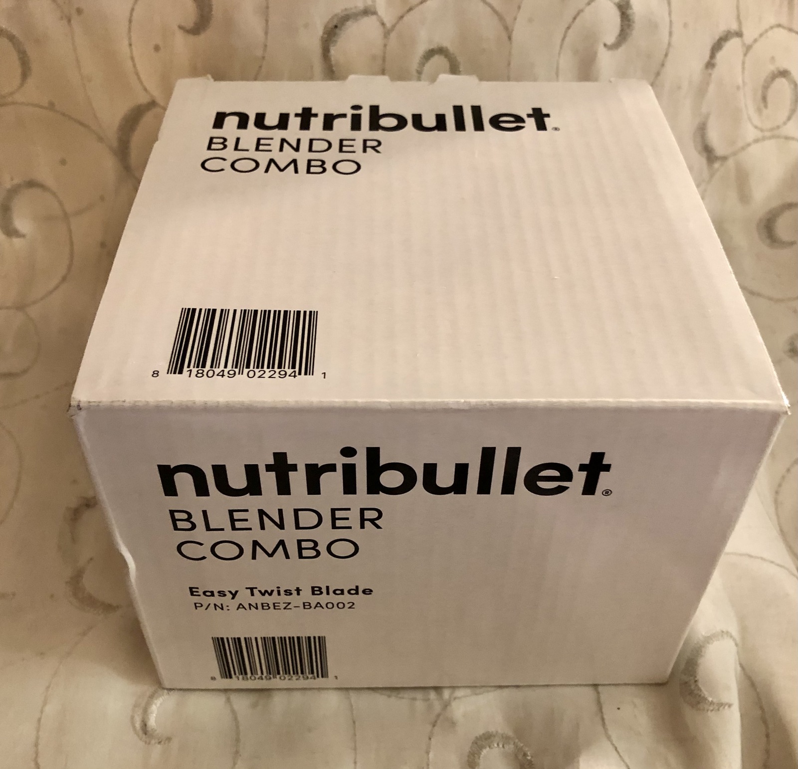 NutriBullet Blender Combo Easy Twist Blade Black/Stainless Steel