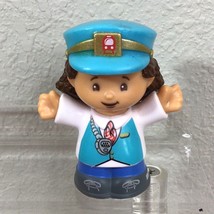 Fisher Price Little People Train Conductor Jane Passenger Train Replacement Part - $7.91