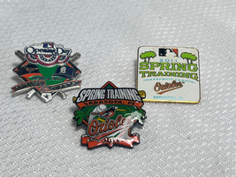 2011 Baltimore Orioles MLB Baseball Lot Of 3 Pins Spring Training & Opening Day - $29.95