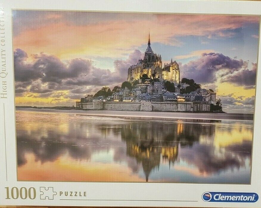 Primary image for Clementoni- the Magnifique Mont Saint-Michel High Quality Puzzle Collection,  10