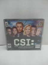 CSI Crime Scene Investigation PC CD-ROM 2003 Interactive Crime-Solving A... - $8.51