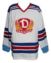 Any Name Number Dynamo Berlin Sport Club Retro Hockey Jersey New White Any Size image 4