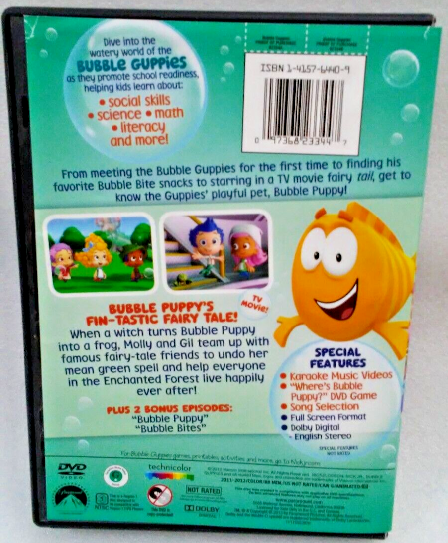 DVD Bubble Guppies (DVD, 2012, Nickelodeon) - DVDs & Blu-ray Discs