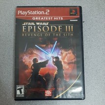 Star Wars Episode III PS2 2006 Revenge of the Sith PlayStation 2 Game W/ Manual - $10.23