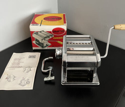 Norpro 1049 Hand Crank Pasta Machine with Clamp