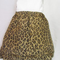 Ralph Lauren Aragon Leopard Print Ruffled King Bed-Skirt - $250.00