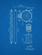 Tesla Valvular Conduit Patent Print - Blueprint - $7.95+