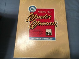 Hallmark Golden Age Wonder Woman Figurine DC 1996 – “Champion Of Freedom”  - $51.43