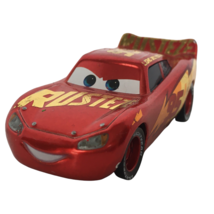 Disney Pixar Lightning McQueen Toy Car Rusteze 95 Mattel DXV45 Shiny Diecast - $3.99