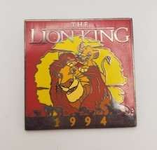 Disney Countdown to the Millennium Pin #24 of 101 The Lion King Mufasa & Simba - $24.55