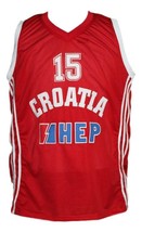 Dario Saric Croatia Basketball Jersey New Sewn Red Any Size image 1
