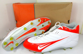 NIKE Speed TD 3/4 Football Molded Cleats Shoes Orange White Size 14 US Men's - $29.65