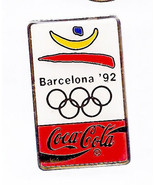 COCA COLA Barcelona Olympics 1992 Collector's Pin    - $5.00