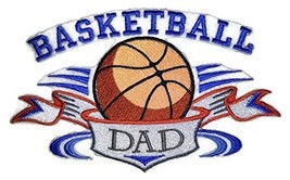 Happy Father's Day Custom and Unique Embroidered Gift[Basketball Dad] Embroidere - $16.72