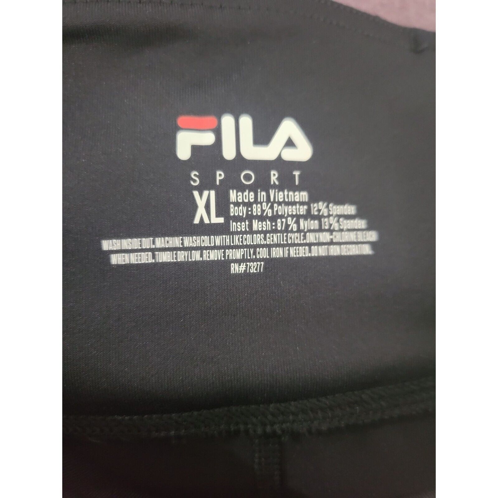 Fila Sport Leggings XL Womens Blue Black and 50 similar items