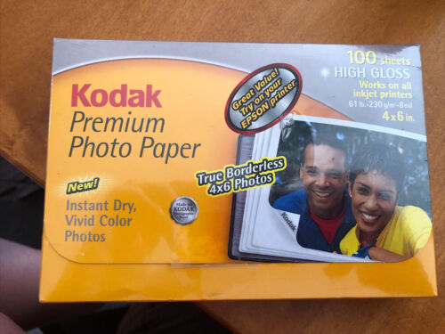 2 Packs of Kodak Picture Paper 4*6inch 8.5*11inch new sealed