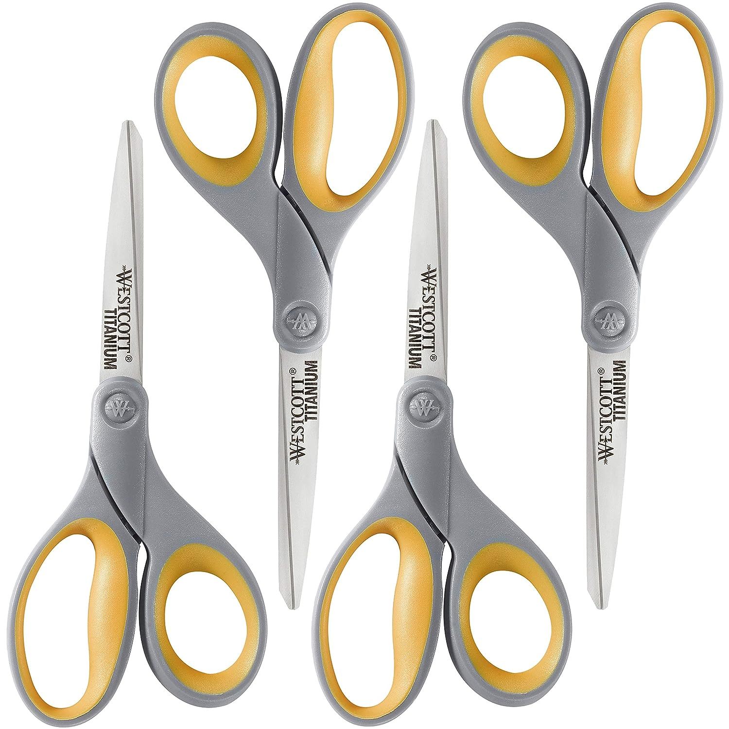 Westcott Right- & Left-Handed Scissors For Kids, 5'' Pointed Safety