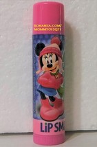 Lip Smacker Cranberry Jelly Minnie Disney Lip Balm Gloss Stick Mistletoe Kisses - $4.00