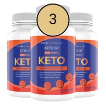 3 Pack Keto GT Advanced Weight Loss 800mg Ultra Fast Keto Diet - $63.00