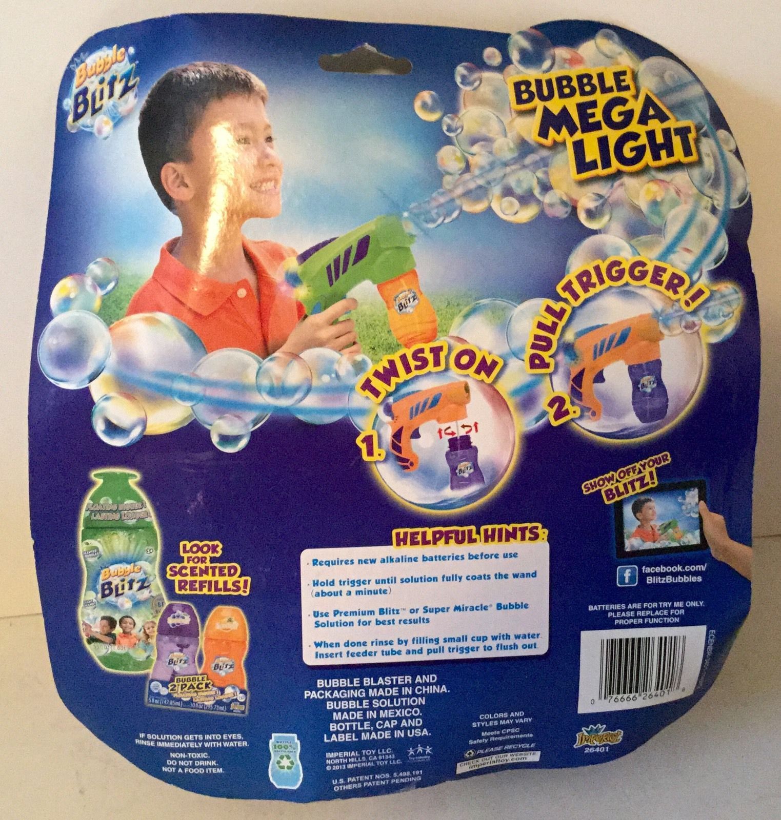  ArtCreativity Mega Bubble Blaster with Flashing Lights