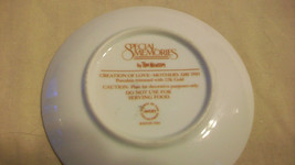 Avon Collectors Plate, Creation Of Love 1985, Special Memories By Tom Newsom - $15.00