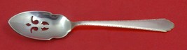 William and Mary by Lunt Sterling Silver Olive Spoon Pierced 5 3/4" Custom Made - $58.41