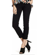 NWT Women&#39;s Joie Jeans &quot;Dolorita&quot; Black Cropped Zipper Ankle Pants Size 32 - $55.43