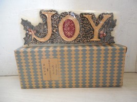 Avon Holiday Joy Candle Rectangular Bar 7&quot; long x 2-1/2&quot; tall x 1-5/8&quot; t... - $9.99