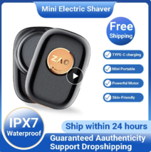 Portable Mini Electric Shaver Rechargeable Beard Razor Waterproof Zao Se... - $22.99