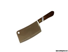 Kiwi Stainless Steel 6.5 inch Cleaver Knife with Non Slip Handle No. 835p