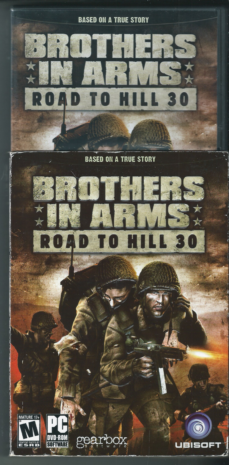 Primary image for  Brothers in Arms Road to Hill 30 (PC, 2005 w Map, Manual Key & Inserts) 