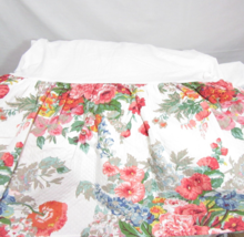 Ralph Lauren Beach House Southampton Floral Quilted King Bed-Skirt - $95.00