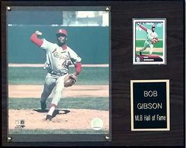 Bob Gibson St. Louis Cardinals 12x15 Player Plaque - $29.35