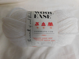 Lion Brand  Wool Ease White Dye Lot 632929 - $4.99