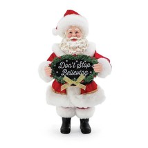 Possible Dreams Santa Statue with Believing Sign 10.5" High Department 56