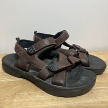 Mens Size 13M Donner Mountain Salida Sandals Adjustable Strap Leather - $19.79