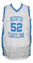 James Worthy #52 College Basketball Jersey Sewn White Any Size image 1