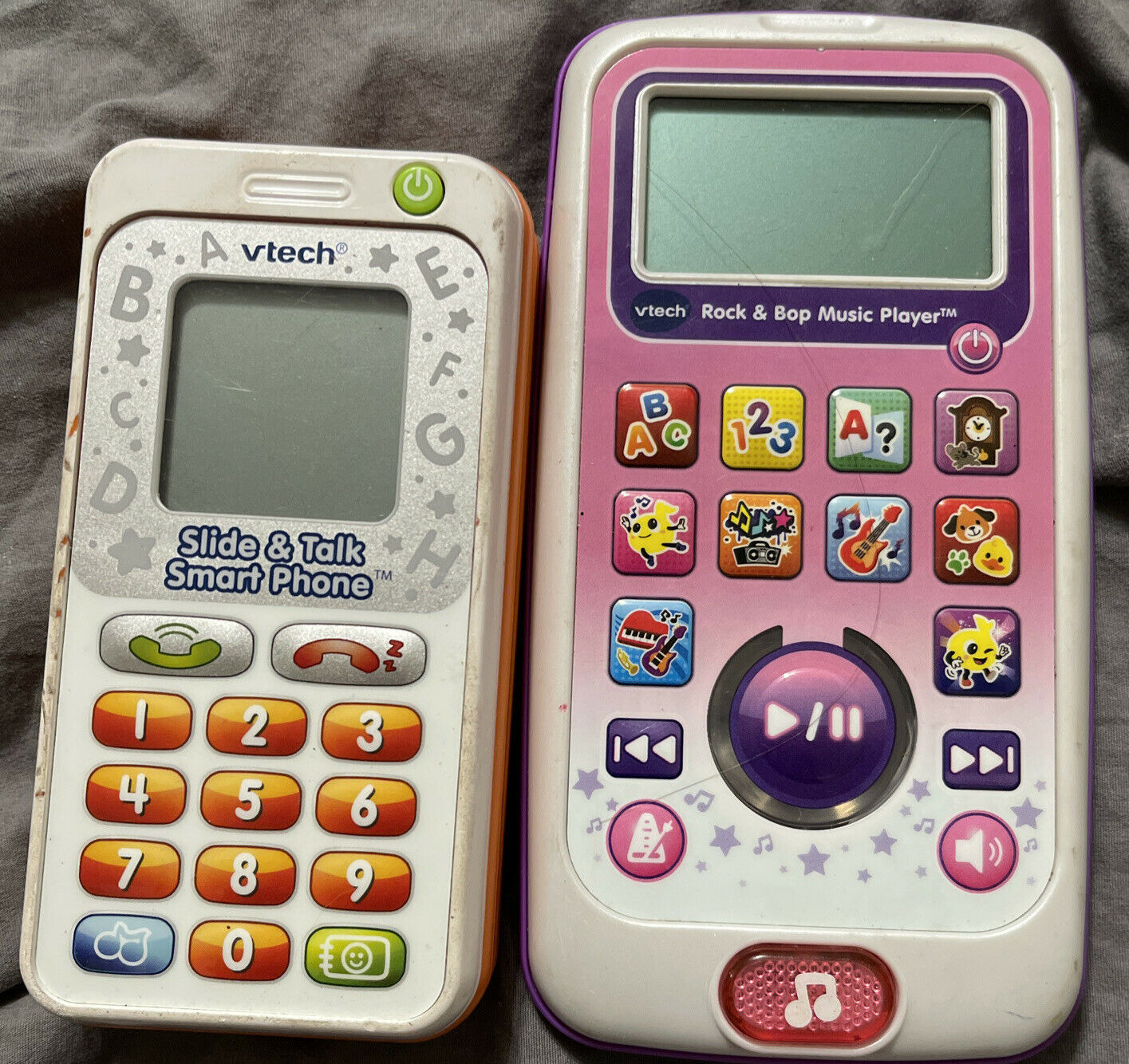 Vtech Baby's Learning Laptop! Educational Computer Toy pink purple  TESTED WORKS