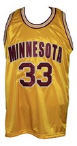 Eric Harris Custom Minnesota College Basketball Jersey New Yellow Any Size image 4